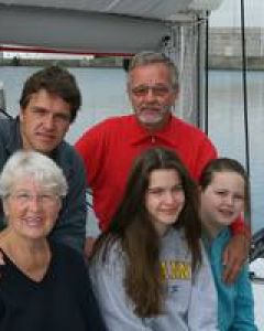 Familiensegeln auf dem Ijsselmeer