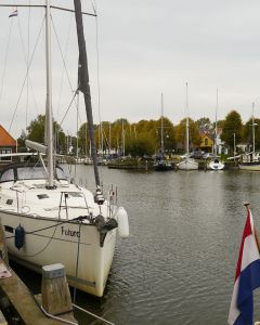 Absegeln am Ijsselmeer